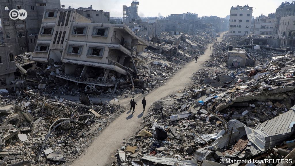 Trümmerlandschaft im Gazastreifen