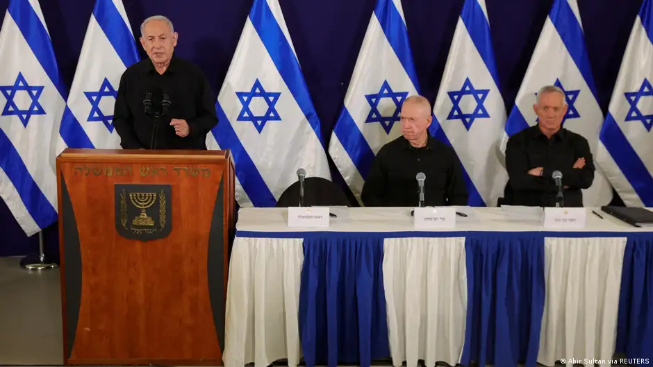 Benjamin Netanyahu and his war cabinet