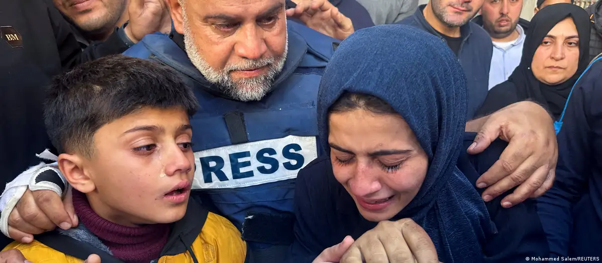 Der Journalist Wael Dahduh trauert um seinen getöteten Sohn.