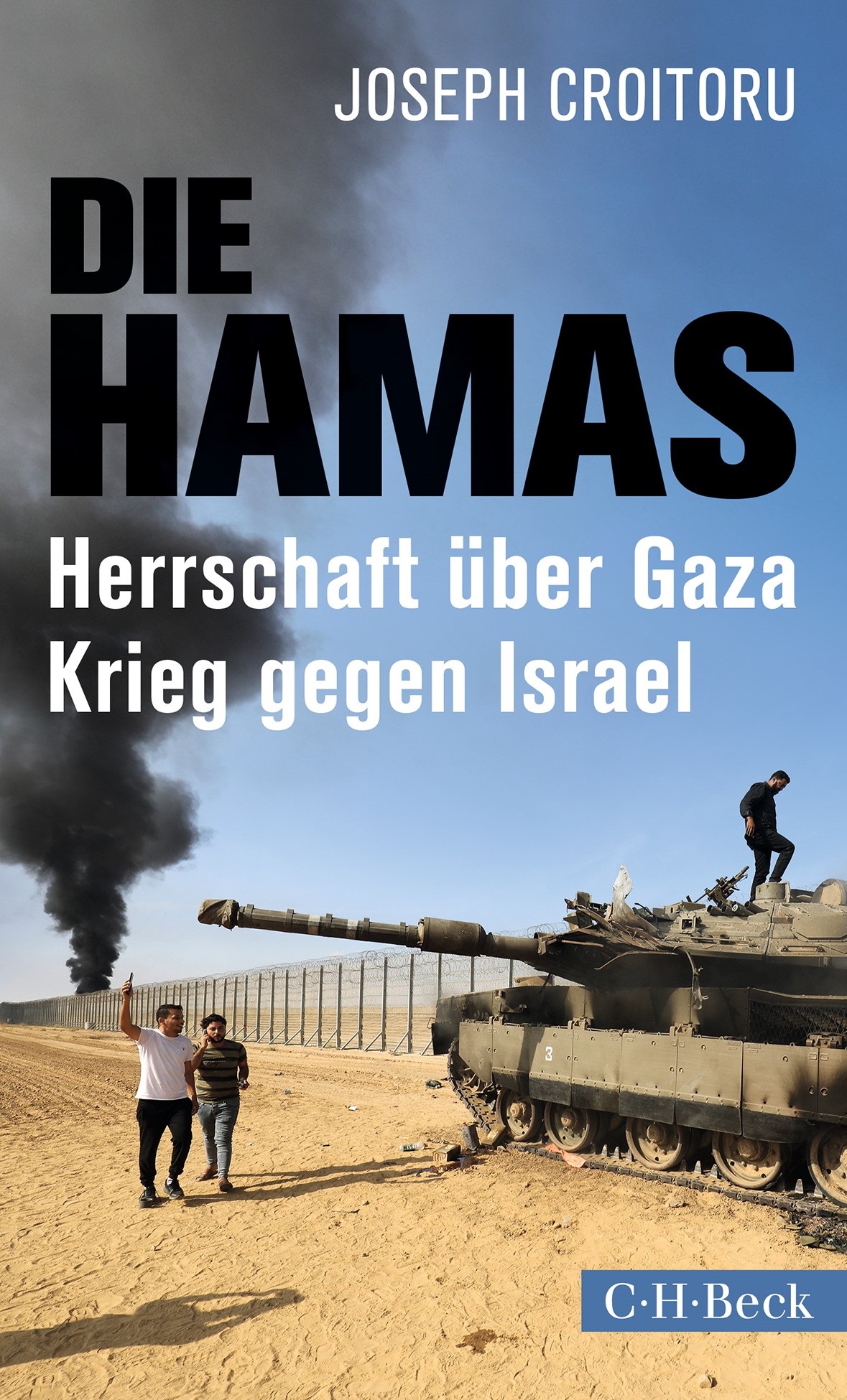 Cover of Joseph Croitoru's book "Die Hamas. Herrschaft über Gaza, Krieg gegen Israel"