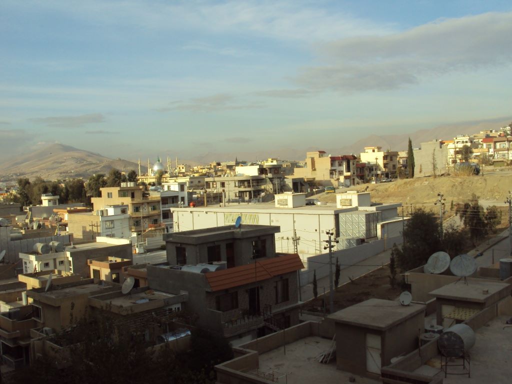 View of the Kurdish town of Sulaymaniyah