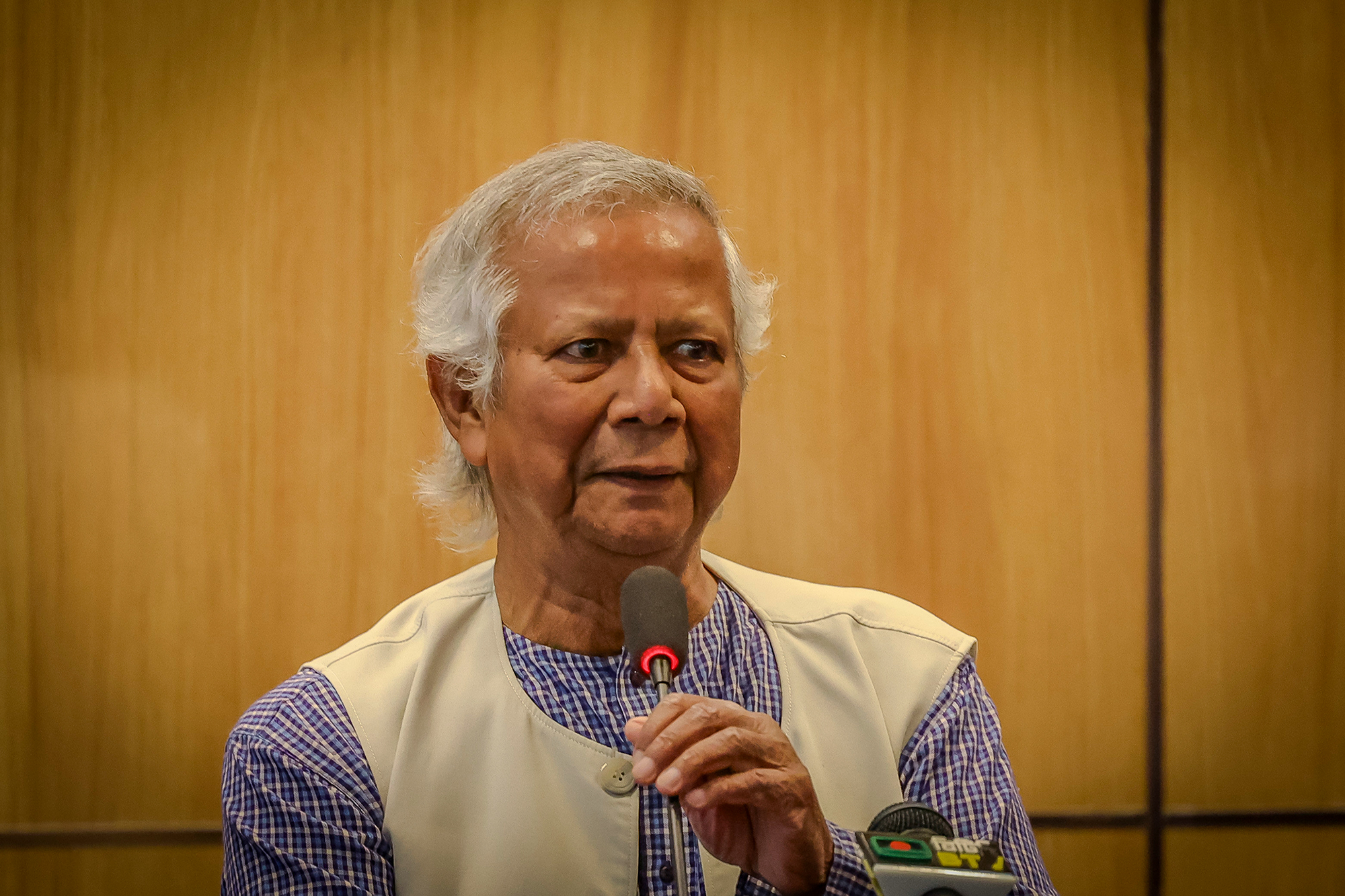 Nobel Peace Prize winner Muhammad Yunus