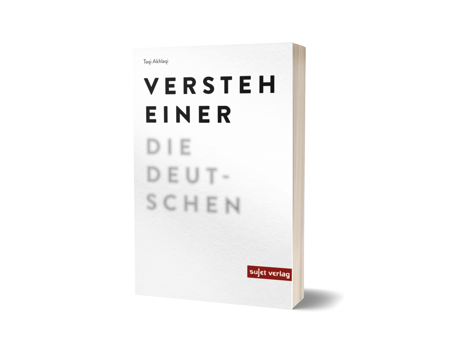 'Versteh einer die Deutschen' einfaches Buchcover