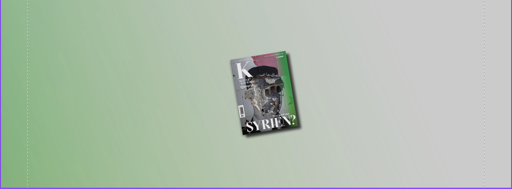Cover Printausgabe Syrien