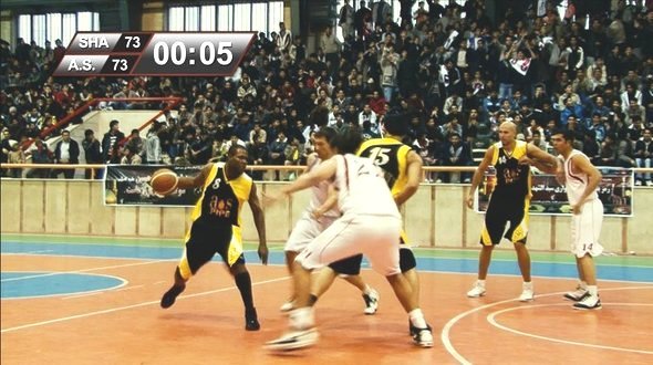 Basketball game of A.S. Shiraz (coyright: www.theiranjob.com)