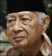 Former president of Indonesia, Suharto (photo: AP)