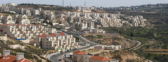 General view of the Jewish settlement of Beitar Illit, near Jerusalem (photo: AP) 