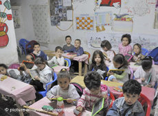 A class of schoolchildren in Fez, Morocco (photo: picture alliance)