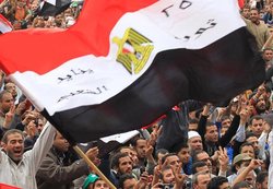 Demonstration am Tahrir-Platz in Kairo; Foto: dpa