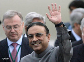 Pakistani President Asif Ali Zardari (photo: AP)