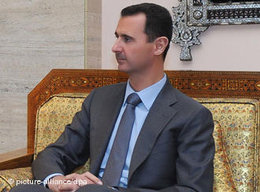 Bashar Al-Assad, April 2011 (photo: dpa)