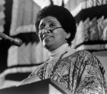 Audre Lorde (photo: www.freedomarchive.org)