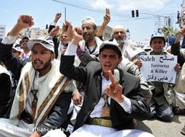Protests in Saana, Yemen (picture-alliance/dpa)