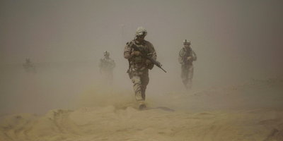 US soldiers near Helmand, Afghanistan (photo: AP)