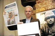 Julian Assange, editor-in-chief of Wikileaks (photo: AP)