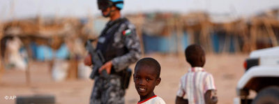 Refugee child in Sudan (photo: AP)