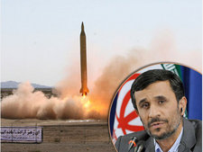 Mahmoud Ahmadinejad and the Bomb (photo/image: dpa)