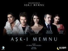 Poster of Turkey's biggest hit television series (Forbidden Love)