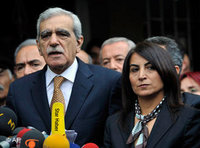 Ahmet Türk and Aysel Tugluk (photo: AP)