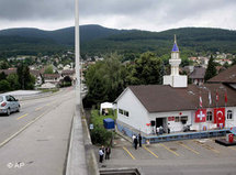 Mosque near Wangen, Switzerland (photo: AP)
