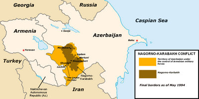 Map Nagorny Karabakh (source: Wikimedia Commons)