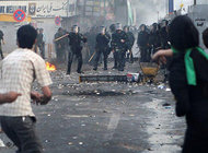 Demonstration in Tehran (photo: AP)