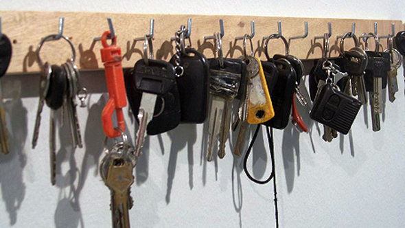 Confiscated keys (photo: © Breaking the Silence)