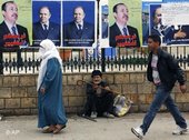 Election posters in the Algerian capital, Algiers (photo: AP)