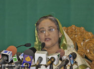 Sheikh Hasina (photo: Mustafiz Mamun)