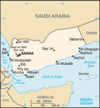 Map of Yemen (source: Wikipedia.net)