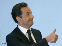 French President Nicholas Sarkozy (photo: AP)
