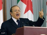 Algeria's president Abdalaziz Bouteflika (photo: AP)