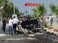 After the terrorist bombing is Kusadasi, Turkey, July (photo: AP)