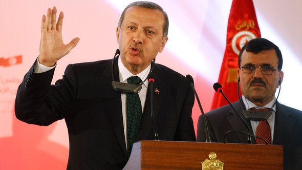 Der türksiche Ministerpräsident Erdoğan; Foto: Reuters