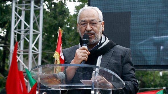 Rachid Ghannouchi, leader of the Ennahda Party (photo: Reuters)