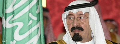 King Abdallah of Saudi Arabia (photo: AP)