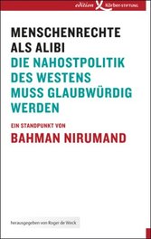 Cover of Bahman Nirumand's 'Menschenrechte als Alibi' (image: Körber Foundation)