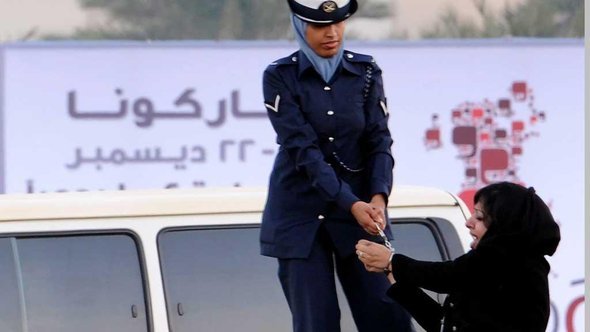 اعتقال زينب الخواجة. ديسمبر 2011. د ب أ