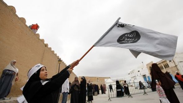 Rally of Salafists in Kairouan, Tunisia (photo: Reuters)