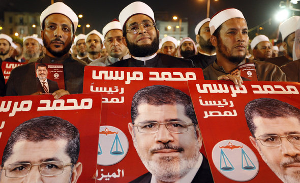 Rally of supporters of Egypt's President Mursi (photo: AP/dapd)