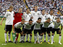 Photo of the German soccer team (photo: AP)