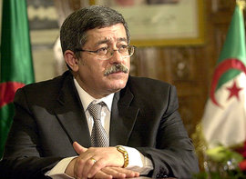 Der algerische Premierminister Ahmed Ouyahia; Foto: AP