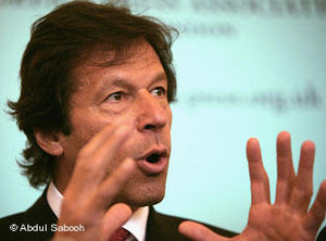 Imran Khan (photo: Abdul Sabooh / DW)
