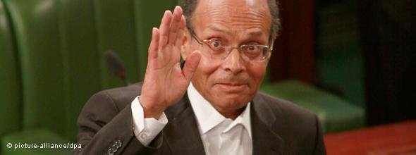 Moncef Marzouki, neuer Präsident Tunesiens; Foto: dpa