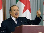 Algeriens Präsident Abdalaziz Bouteflika; Foto: AP
