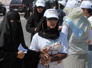 Kuwaitische Frauen bei den Parlamentswahlen, Foto: AP