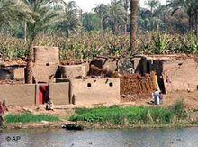 Häuser am Nil, Foto: AP