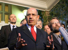 Mohamed El Baradei; Foto: AP