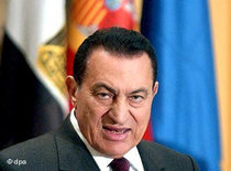 Ägyptens Präsident Husni Mubarak; Foto:dpa