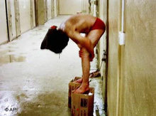 Picture from Abu Ghraib (photo: AP)